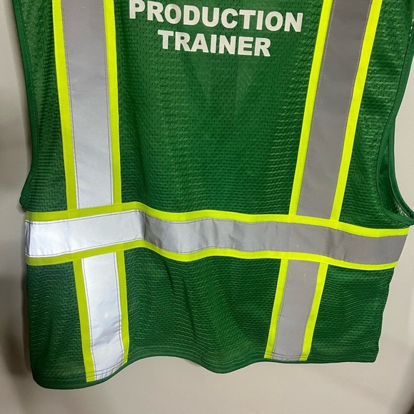 ML Kishigo Hi Viz Reflector Safety Production  Vest Sz L/XL - Picture 6 of 7